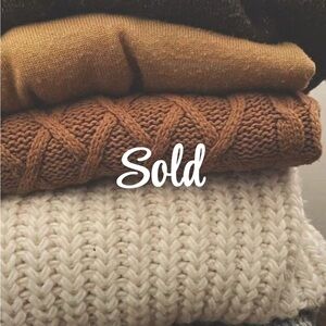 Everything past this point is sold